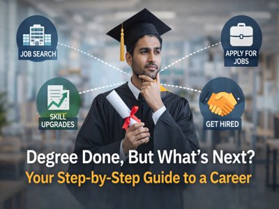 Degree Done, But What’s Next? Your Step-by-Step Guide to a Career