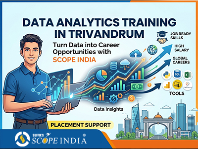 Data Analytics Training in Trivandrum – Turn Data into Career Opportunities with SCOPE INDIA